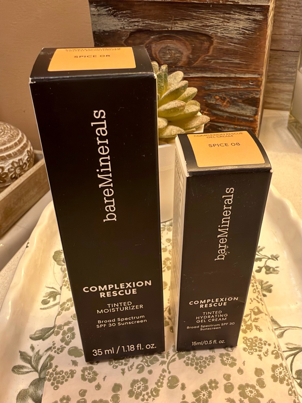 bareMinerals Complexion Rescue Tinted Moisturizer & Tinted Hydrating Gel Cream